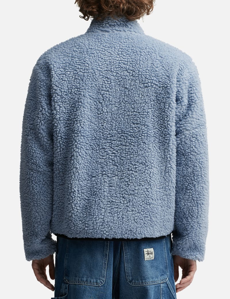 自家製 Sherpa Blue Jasper Sherpa Reversible Jacket – Premier