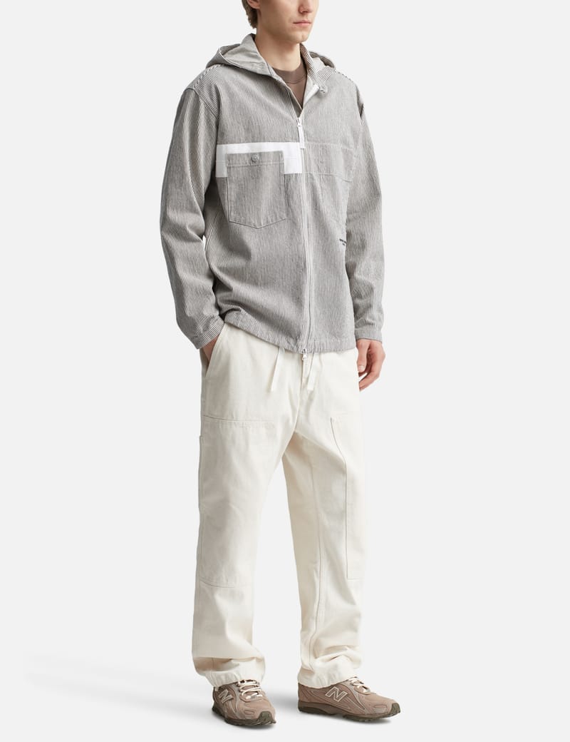 ストーンアイランド - Marina Hooded Stripe Shirt | HBX
