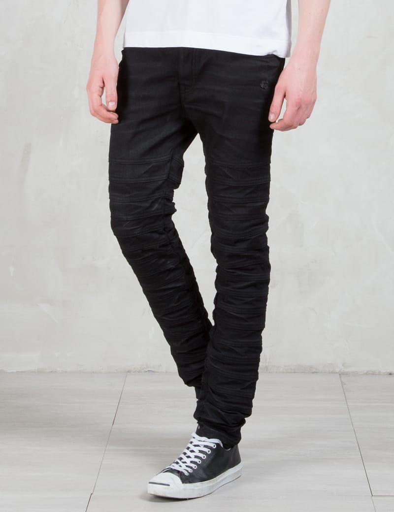 DIESEL BLACK GOLD - Type-268 Rigid Black Japanese Denim 5