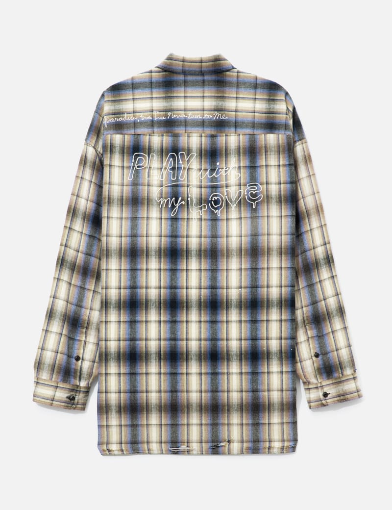 Maison Mihara Yasuhiro Vintage Like Check Shirt - ヴィンテージ加工