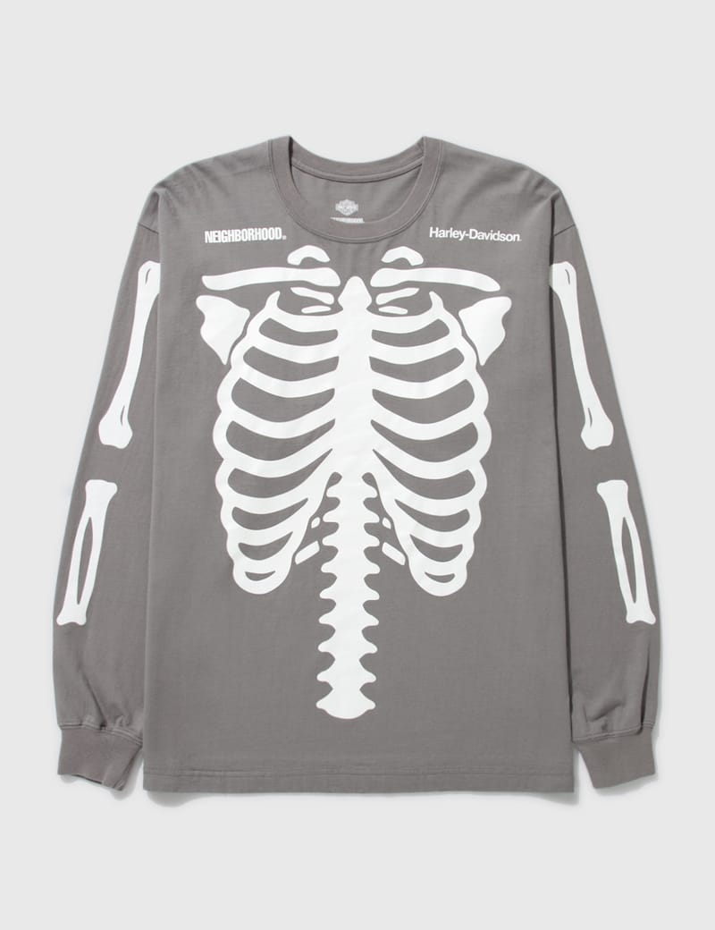 NEIGHBORHOOD - H-D Crewneck Long Sleeve T-shirt | HBX - Globally