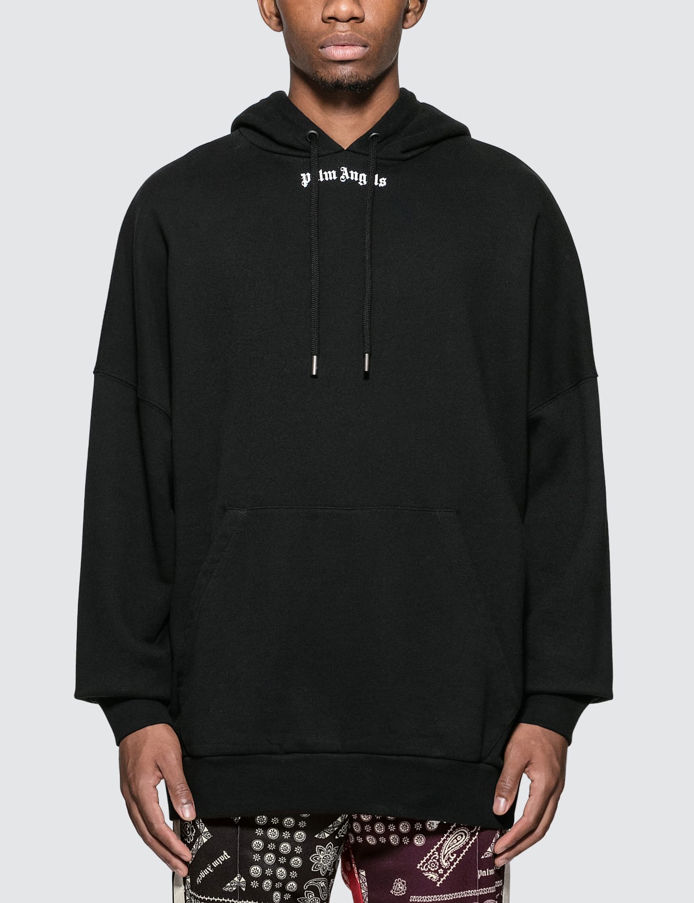 Palm Angels - Logo Over Hoodie | HBX - Globally Curated Fashion