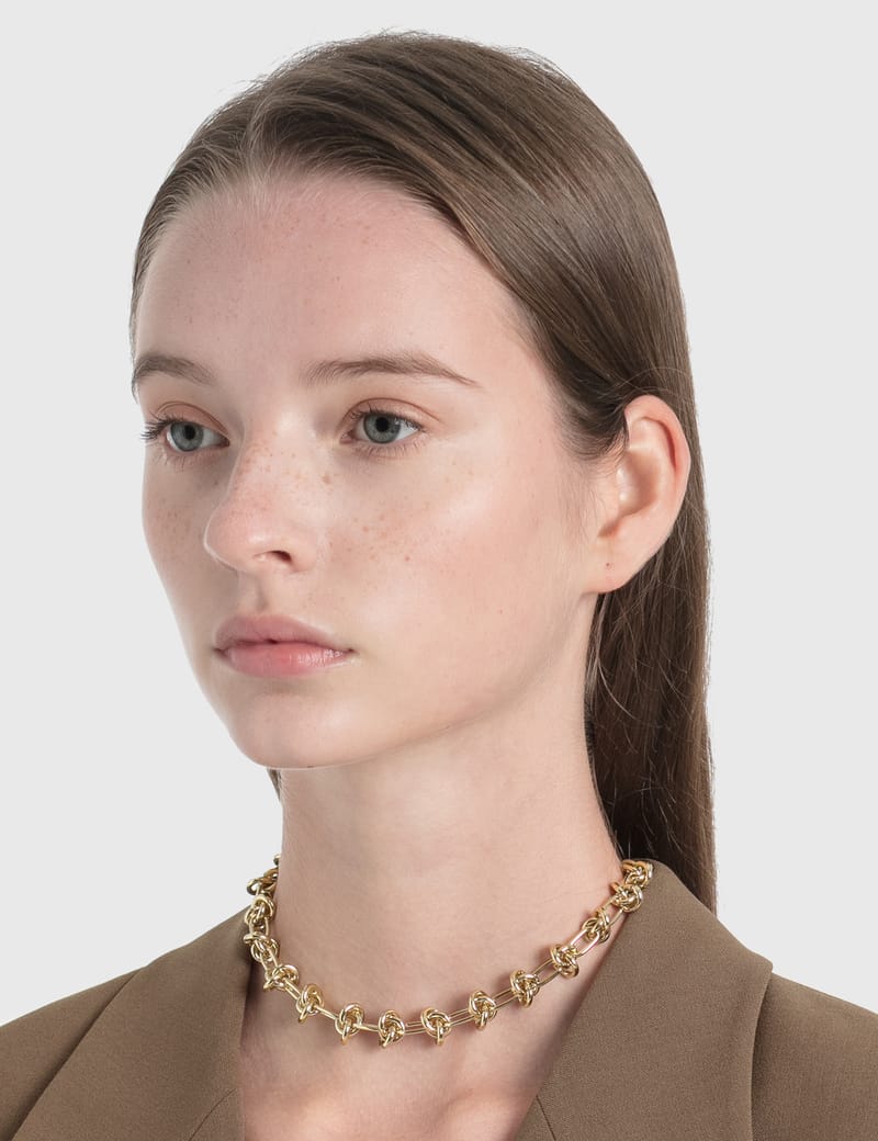 ネックレス・ペンダント Justine Clenquet FW25 DARIA CHOCKER (DARIACHOKER GOLD) Justine Clenquet - Daria Choker | HBX - HYPEBEAST 為您搜羅
