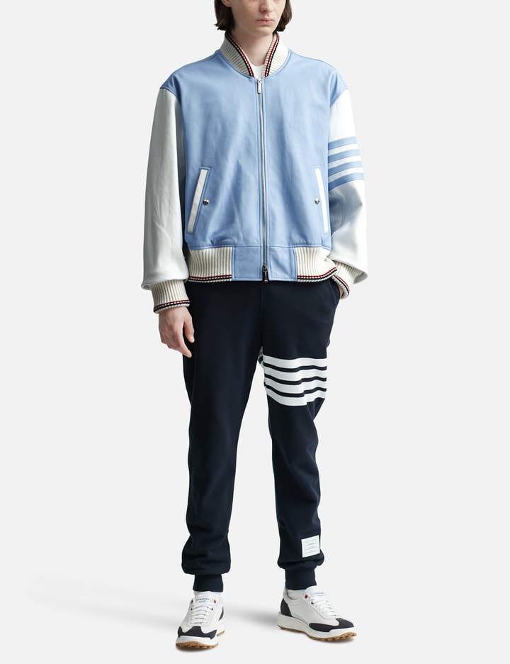 Thom Browne Oversized Knit Rib Blouson Jacket HBX Globally
