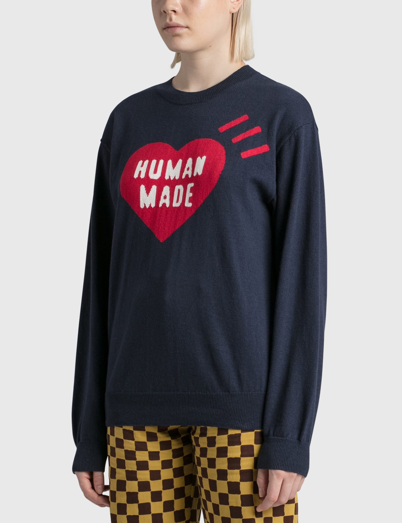 Human Made - ハート ニット セーター | HBX - ハイプビースト(Hypebeast)が厳選したグローバルファッション&ライフスタイル