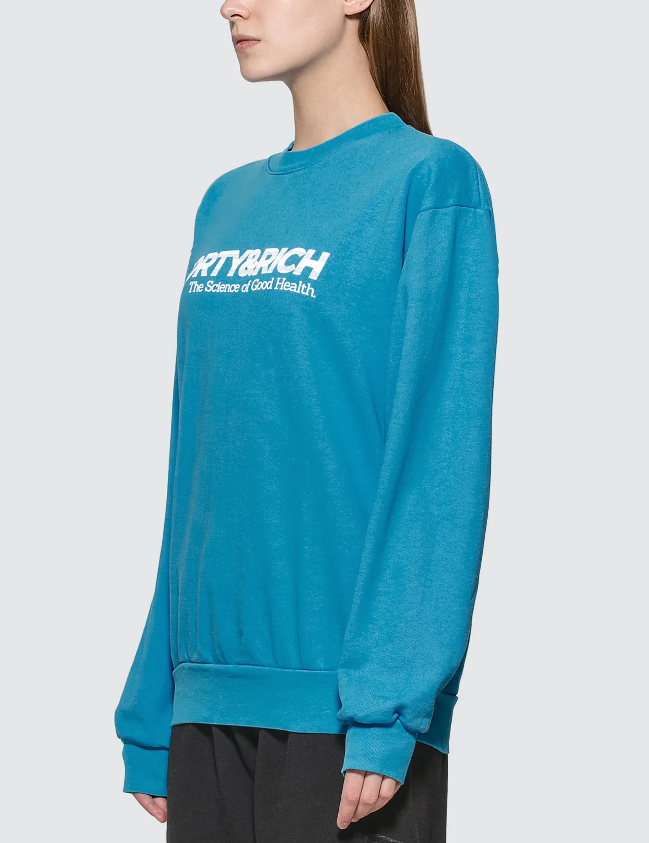 Sporty & Rich - Science Crewneck Sweatshirt | HBX - Globally