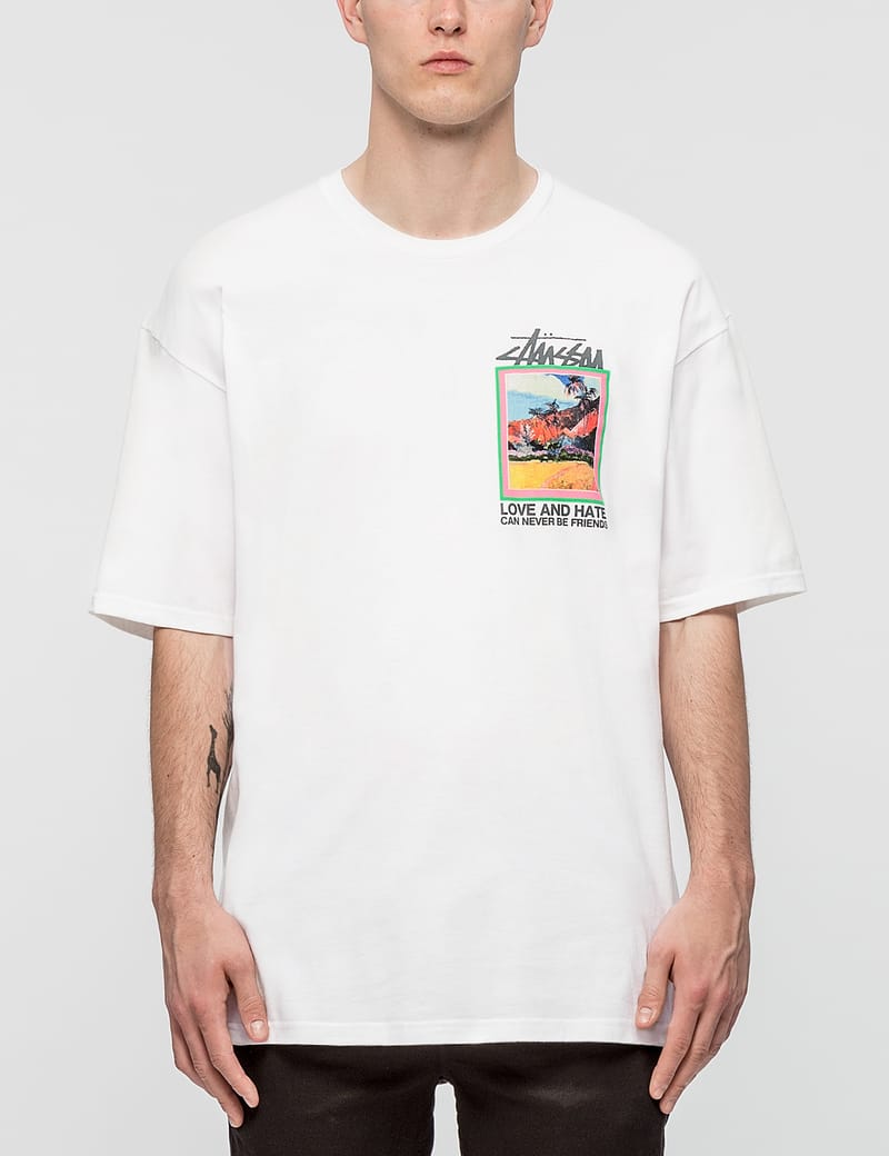 Stüssy - Love And Hate T-Shirt | HBX