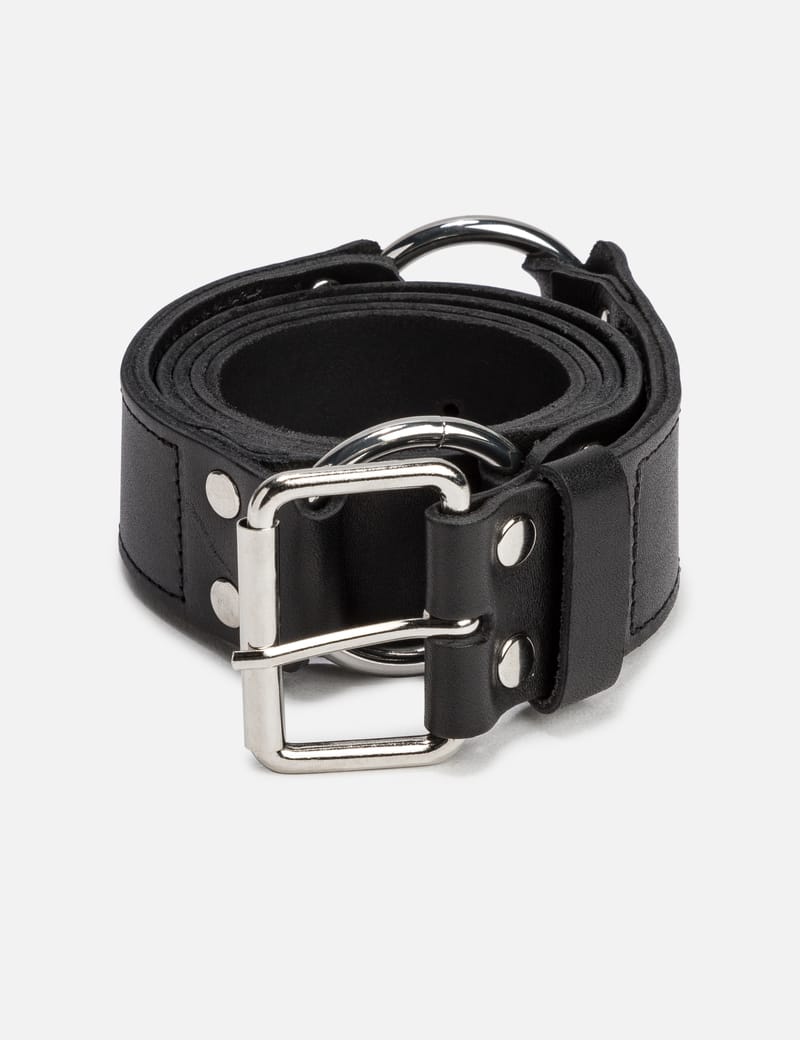 Human Made - Bulldog Leather Belt | HBX - Globally Curated Fashion