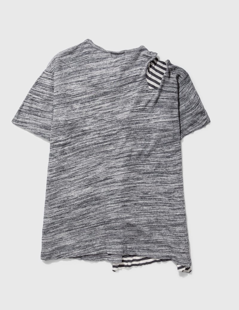 Yohji Yamamoto - Yoji Yamamoto Knit SS T-SHIRT | HBX - Globally