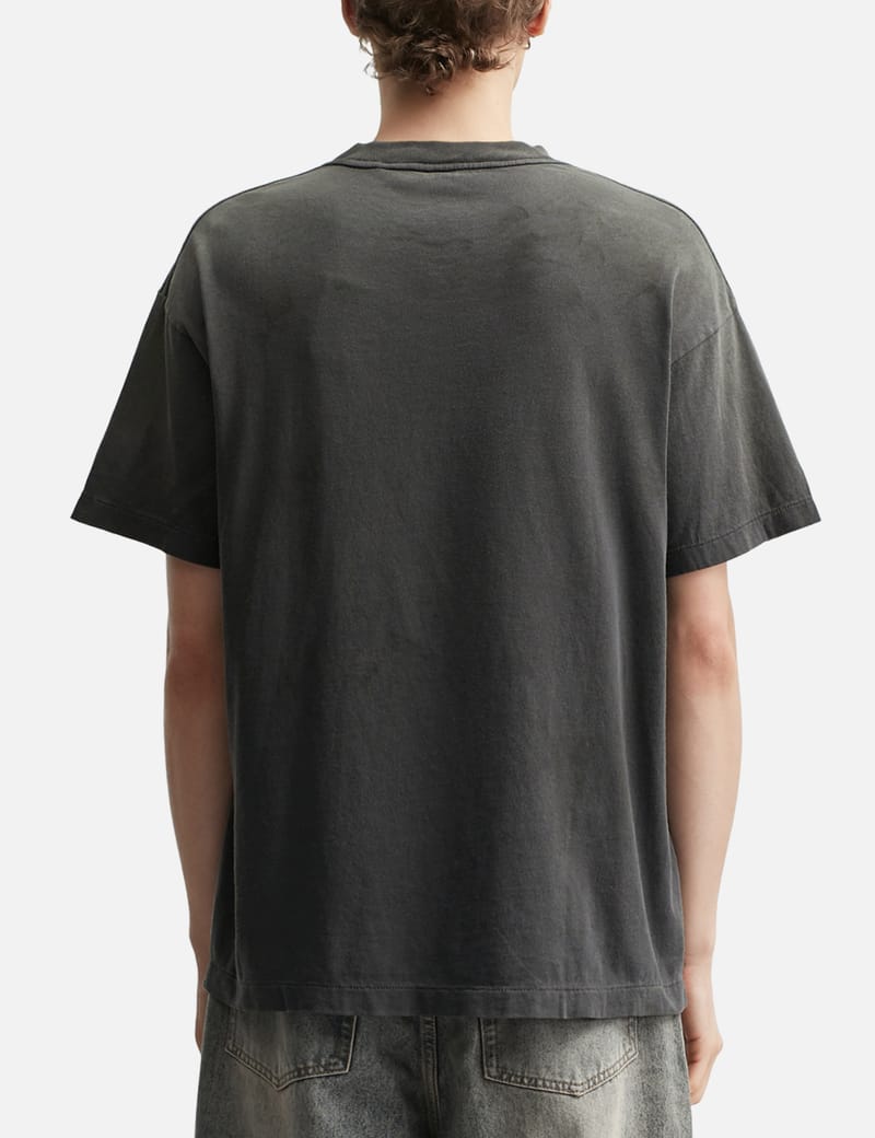 Saint Michael Baby Michael Short Shirt T-shirt - Worn-in black