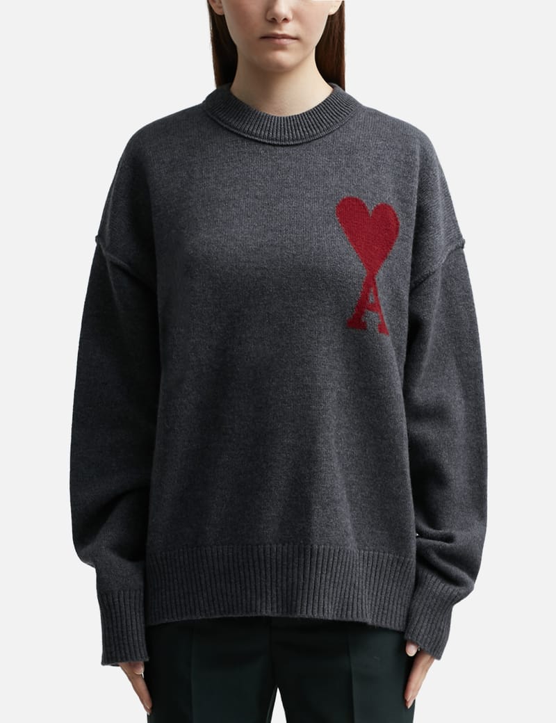 Red Adc Sweater In Gray