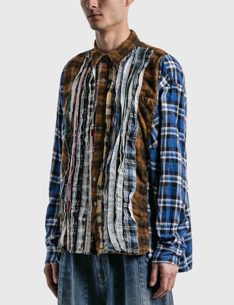 Needles - Ribbon Wide Flannel Shirt | HBX - Globally Curated