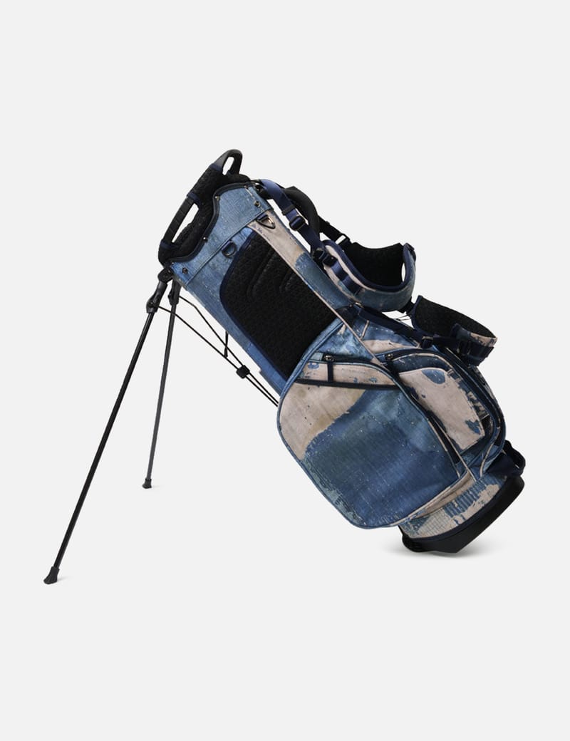 FDMTL x master-piece GOLF キャディーバッグ・デニム柄