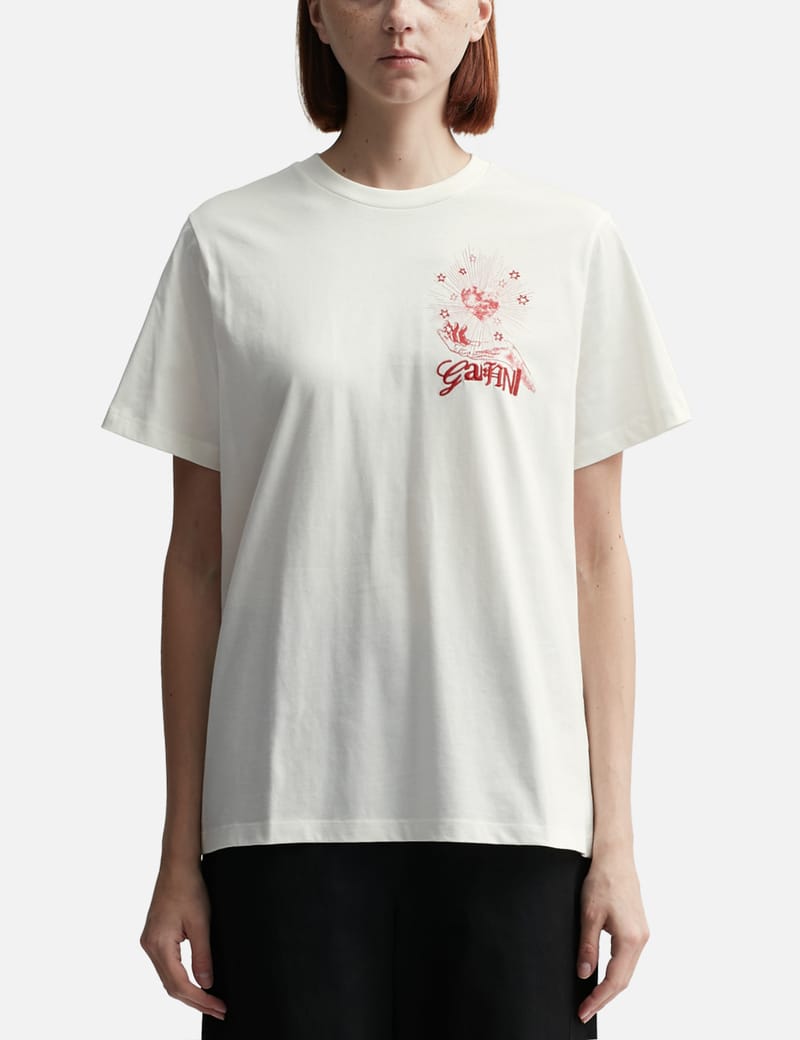 GANNI / ガニー】 Future Heavy Jersey Cherry T（Tシャツ