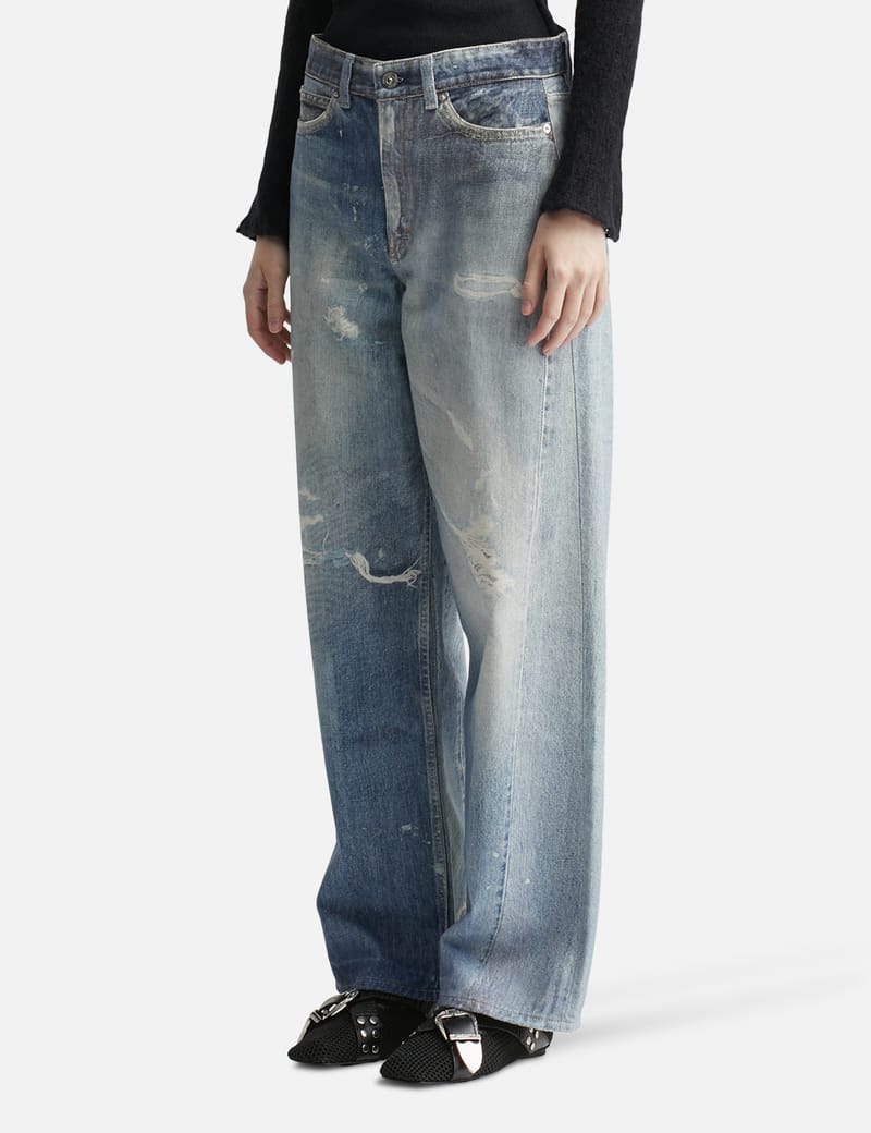 Our Legacy Full Cut Jeans - High-rise Italian denim with vintage