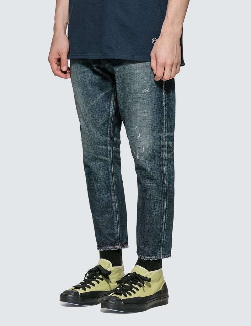 Denim By Vanquish & Fragment - One Year Wash Ankle Cut Denim Jeans