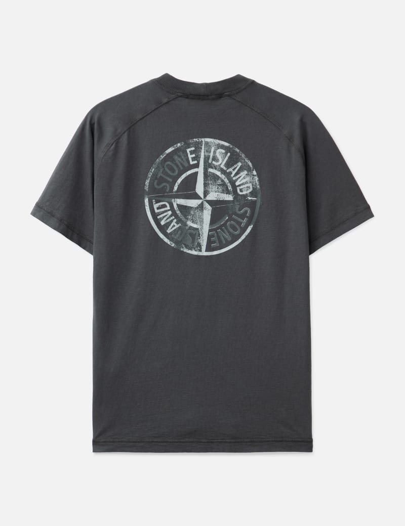 【STONE 】 Cotton Jersey Short-Sleeve T-Shirt Stone Island - Organic Cotton Jersey T-shirt | HBX