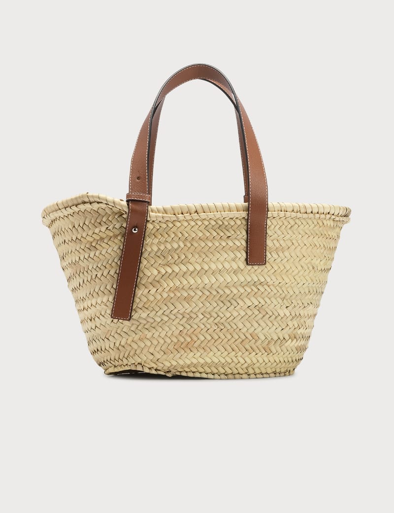 ロエベ　LOEWE BASKET ANIMAL BAG Loewe Basket Animals small straw tote bag - Red | 30350S937100