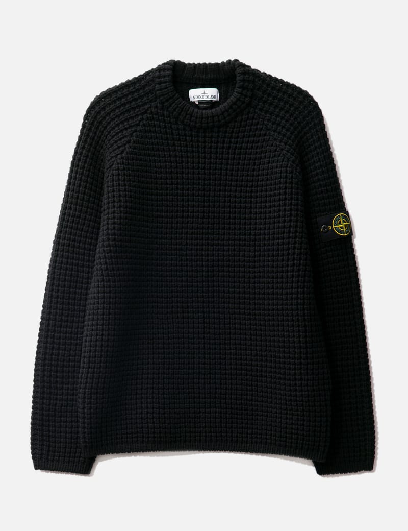 Stone Island - Waffle Knit Sweater | HBX - Globally Curated 