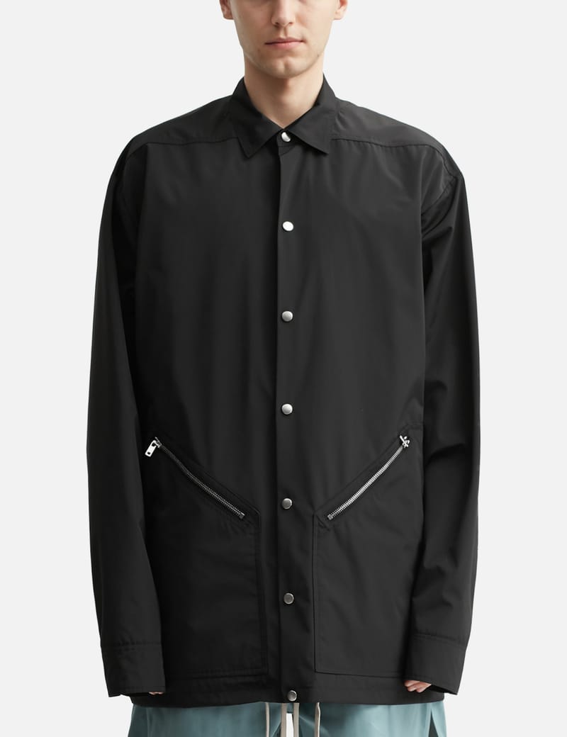 【RICK OWENS】Hollywood Washed Charmeuse Anthem ジャケット RICK OWENS - ACCESSORIES - Rick Owens