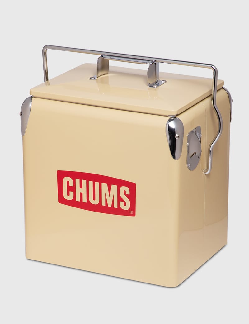 Chums - Steel Cooler Box | HBX - Globally Curated Fashion and Lifestyle by  Hypebeast