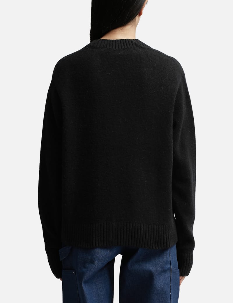 Maison Kitsuné - Baby Fox Patch Boxy Cardigan | HBX