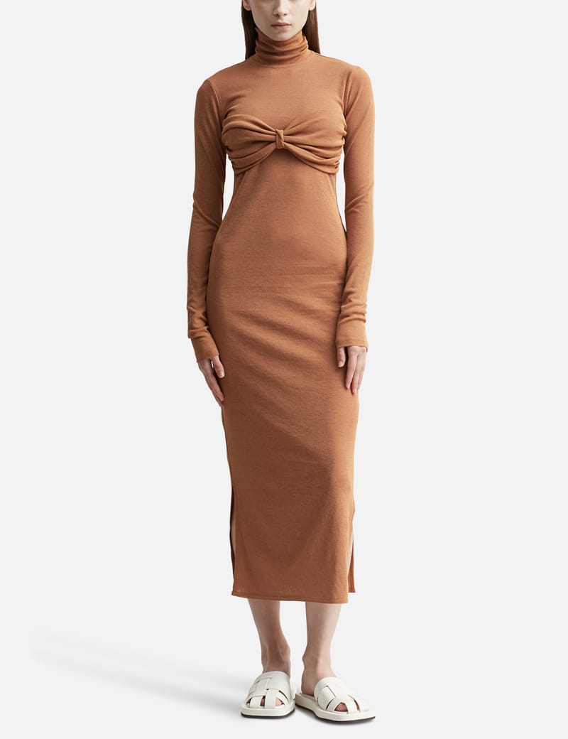 Mesh clearance jersey dress