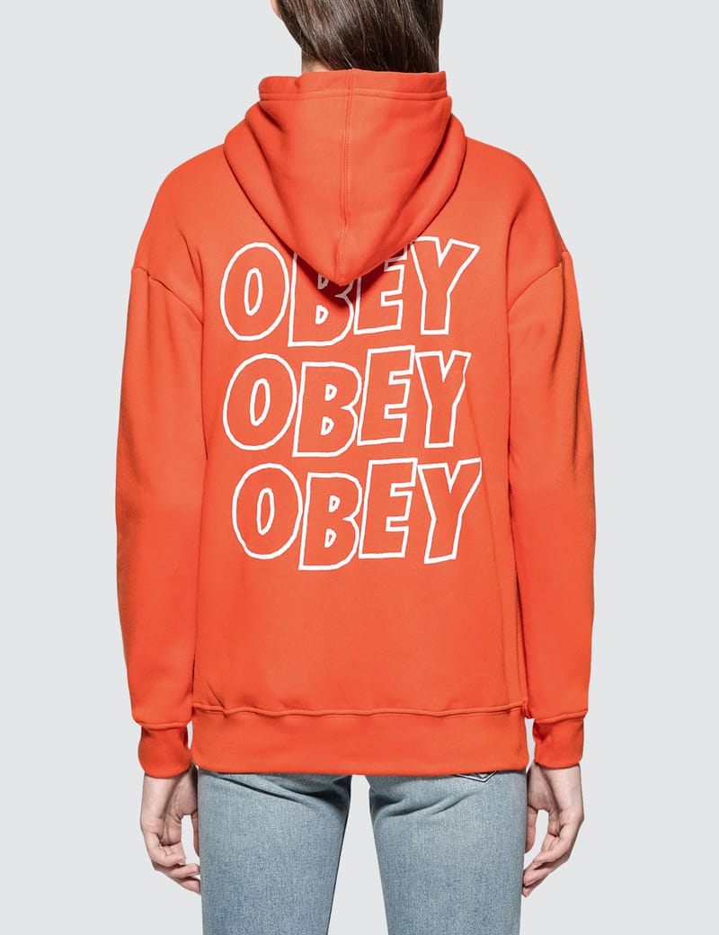 Obey Creeper Static Delancey Pullover Hoodie HBX Globally