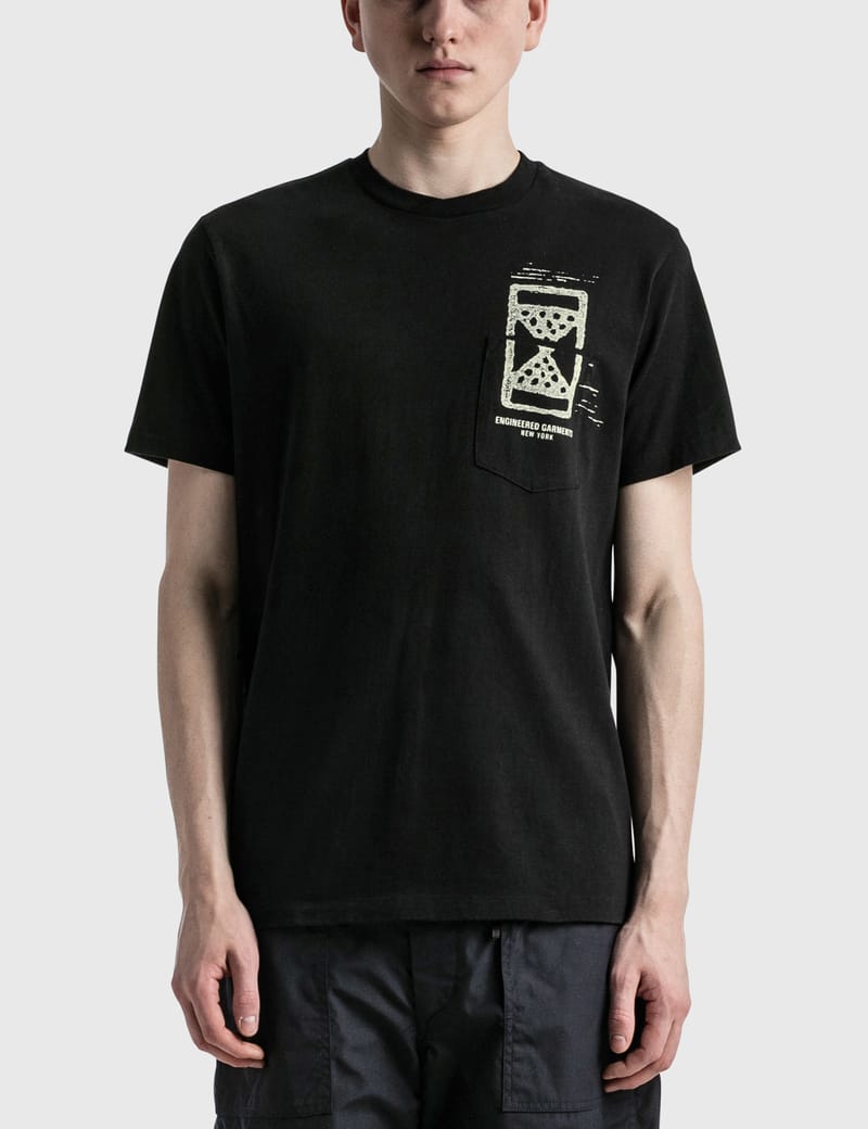 Engineered Garments｜ (Printed Cross Crew Neck T-shirt B Engineered Garments - Printed Cross Crew Neck T-shirt | HBX