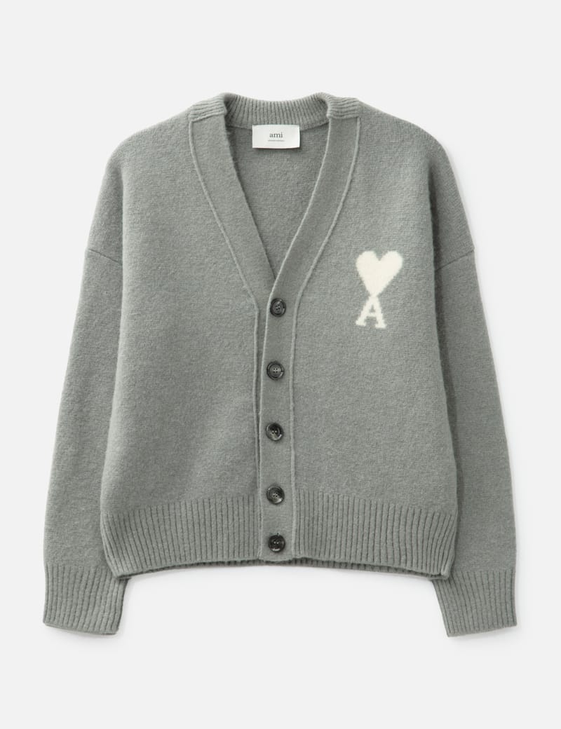 Ami - Cloudy Wool Ami de Cœur Sweater | HBX