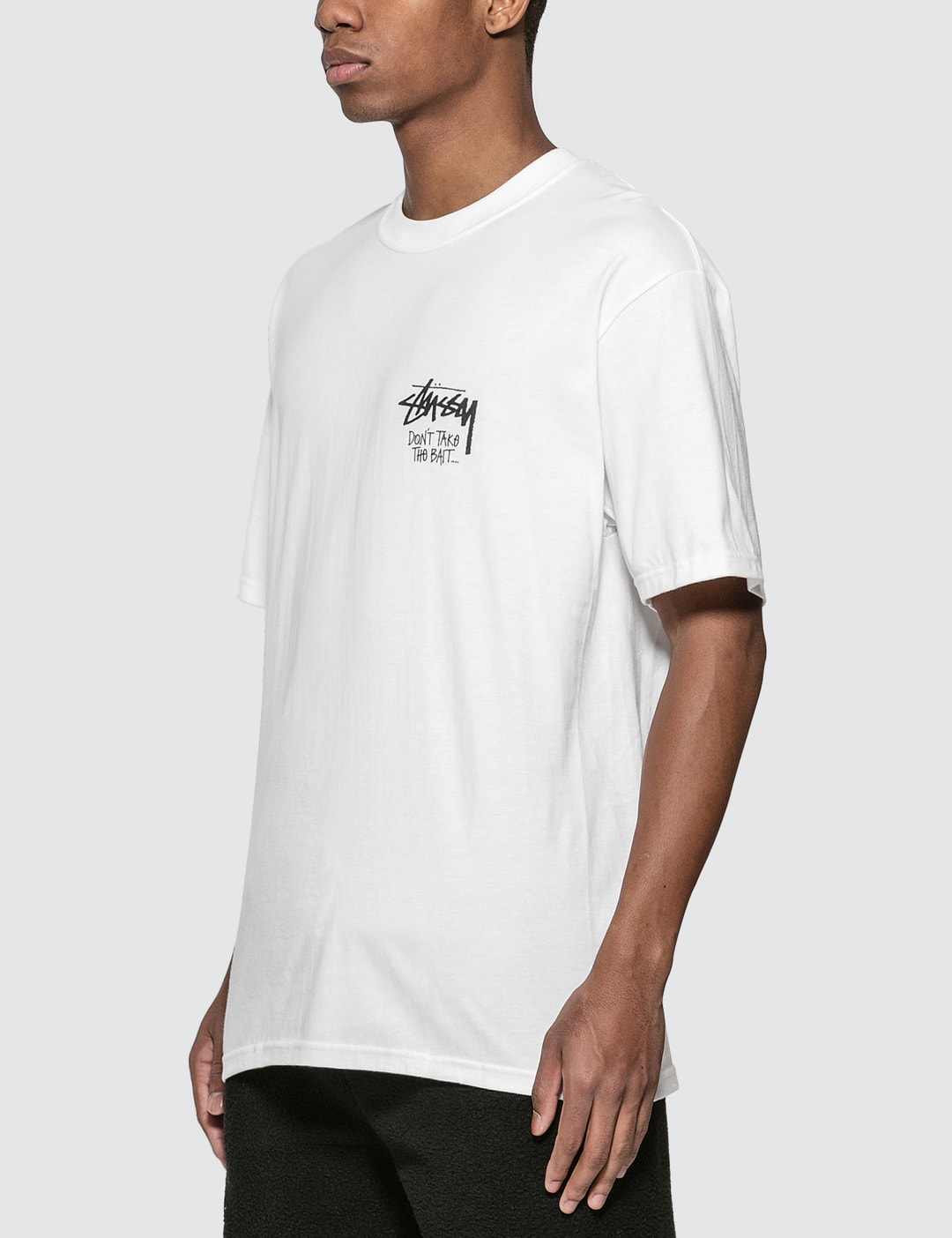 Stüssy - Don't Take The Bait T-shirt | HBX - Globally Curated Fashion ...