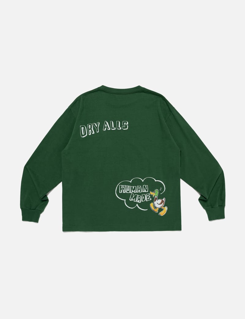 Human Made - DRY ALL LONG SLEEVES T-SHIRT | HBX