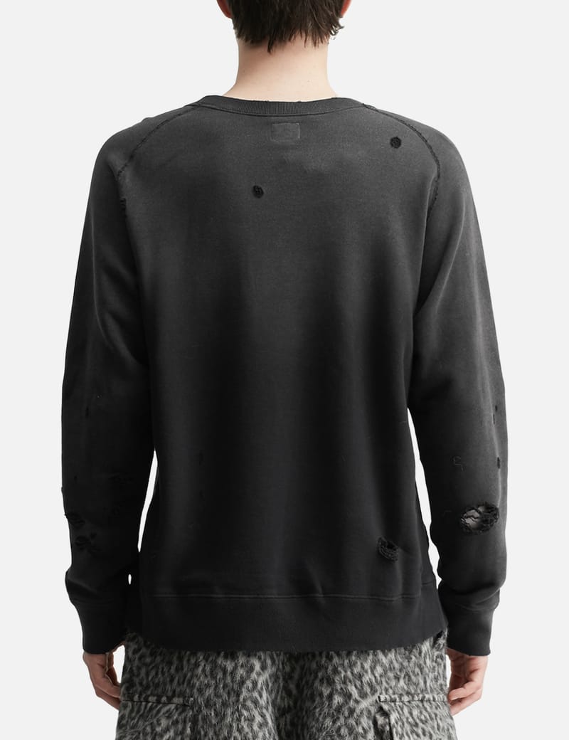 Needles Deconstructed Sweatshirt - Relaxed French-terry crewneck