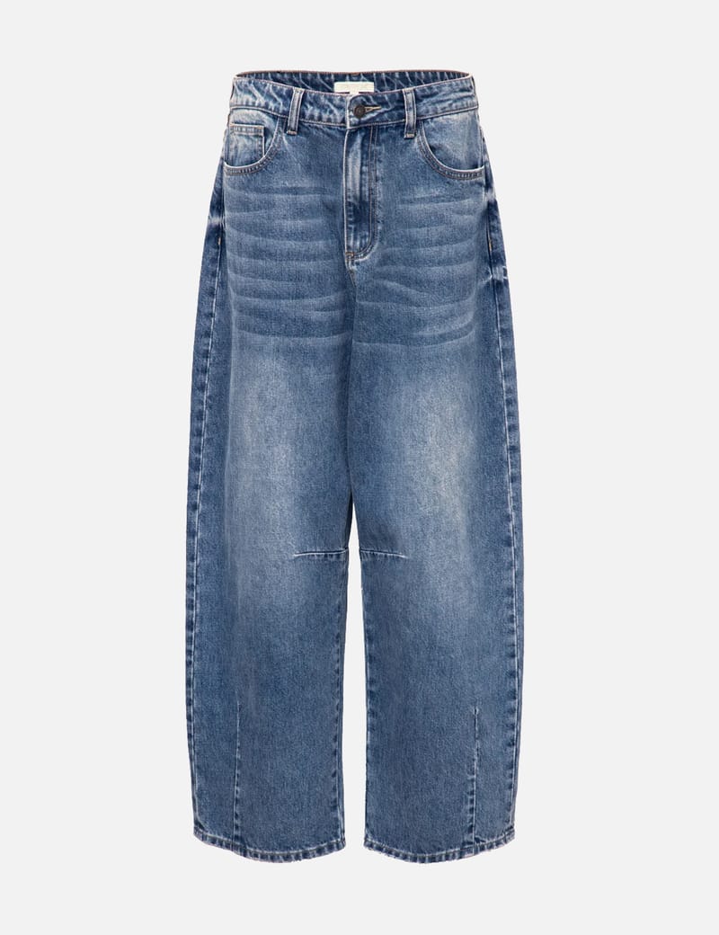 Andersson Bell Andersson bell destroyed boots cut wide jeans