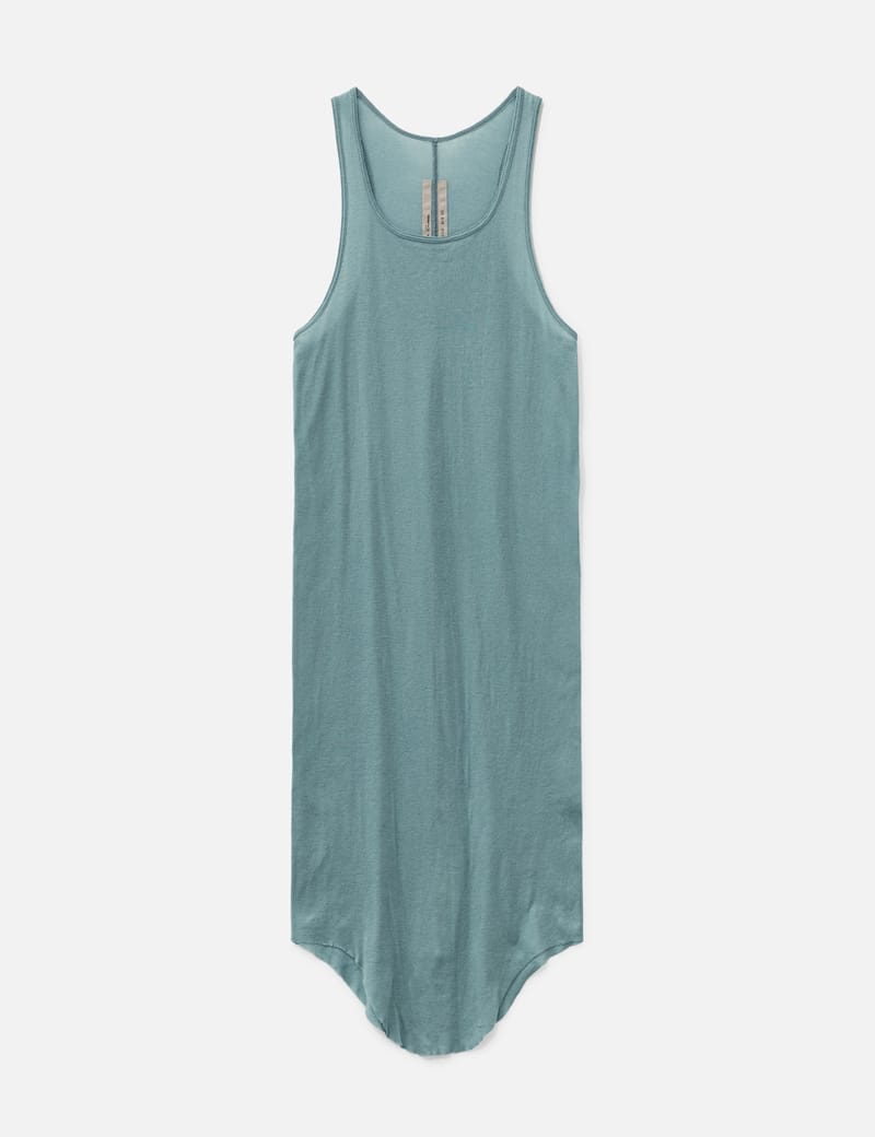 Tシャツ・カットソー RICK OWENS 'Basic rib tank' top Green Rick Owens - BASIC RIB TANK | HBX - Globally Curated Fashion