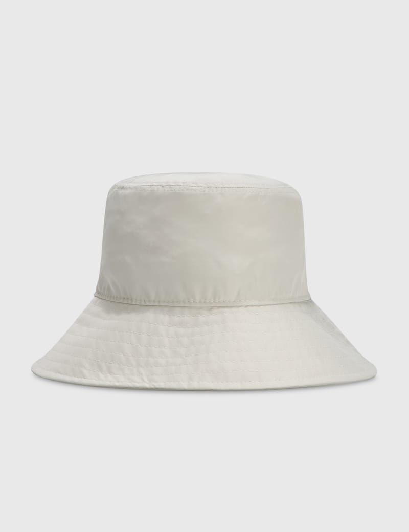 NEW ERAXAmeri LOGO TAPE BUCKET HATアイボリーF mens-new-era-scarlet-san-