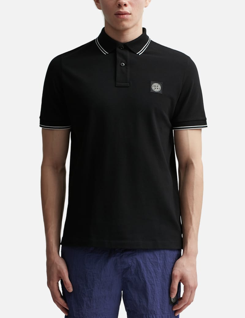 Stone island polo sales mens