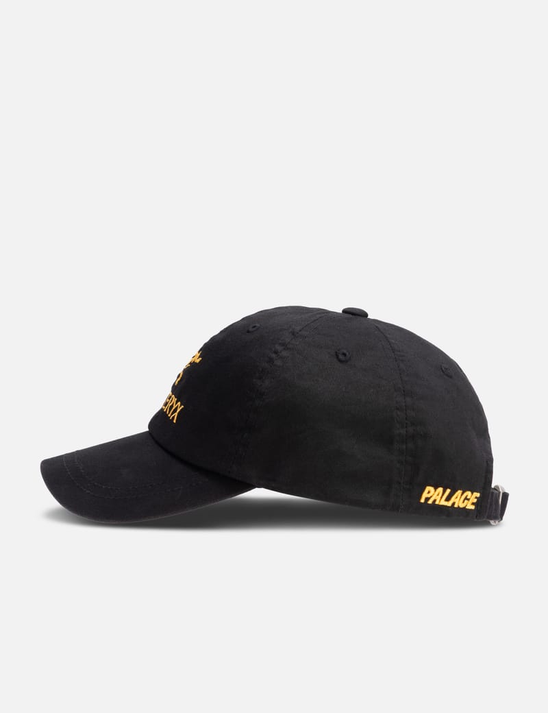 PALACE Arc'teryx Cap - Black pre-owned cap with minor wear, fair