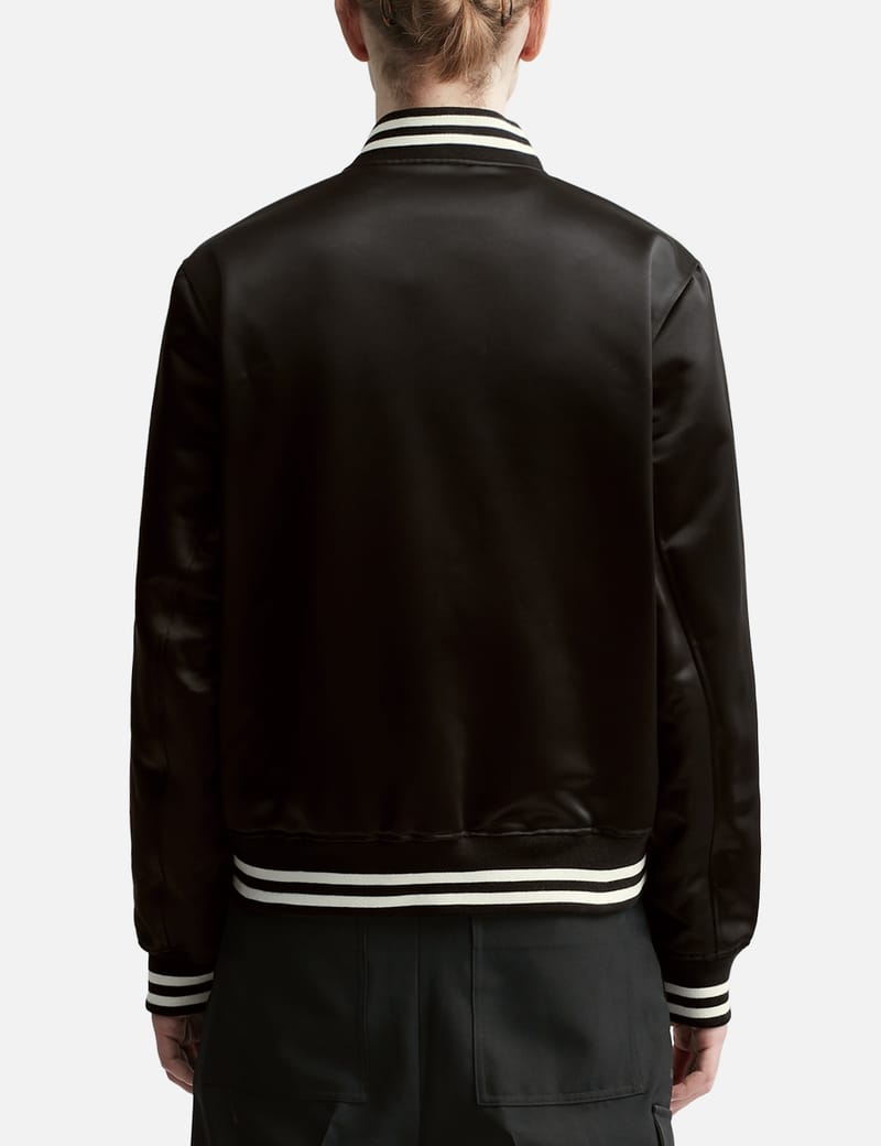 Maison Kitsuné - SATIN TEDDY JACKET | HBX - Globally Curated