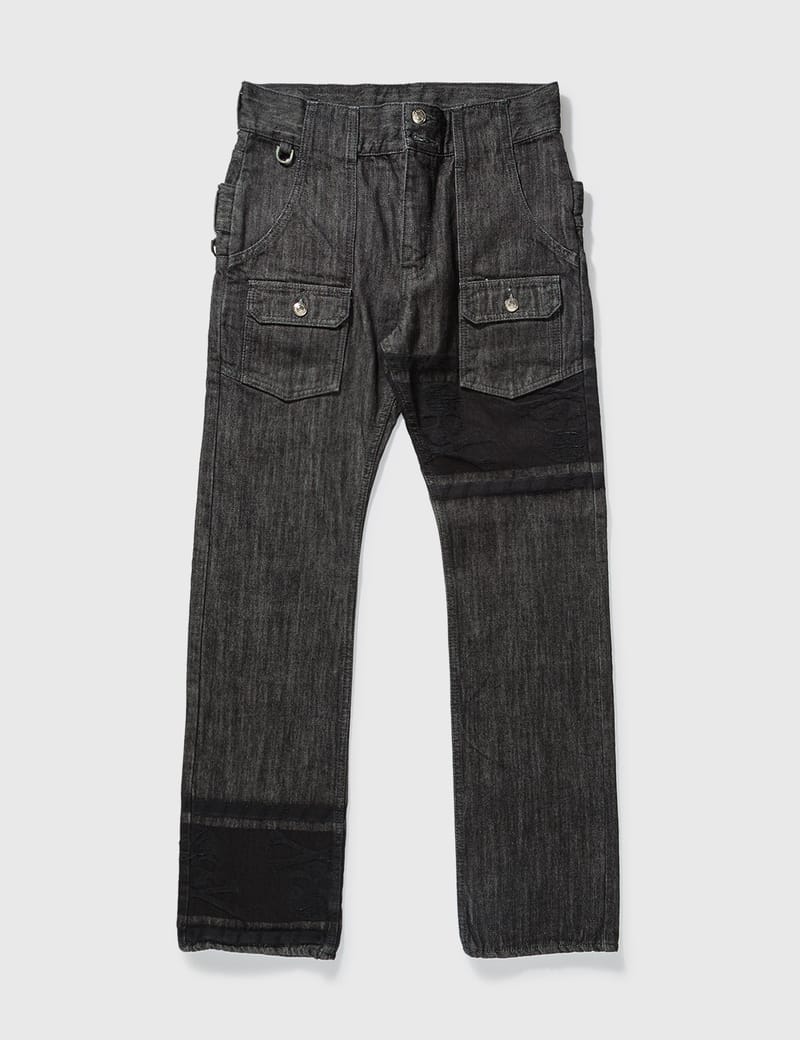 Mastermind Japan - Mastermind Japan One Washed Back Double Waist