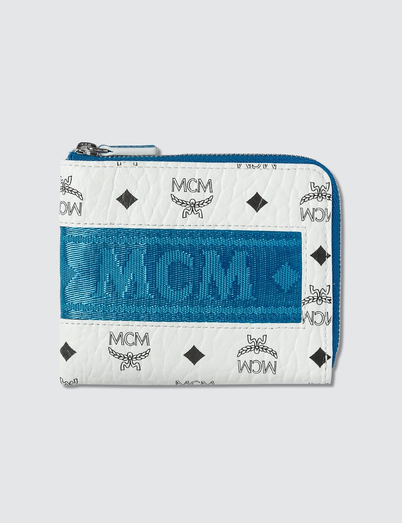 MCM VISETOS ZIP AROUND 財布 Mini Zip Wallet in Visetos Original Cognac | MCM ®US