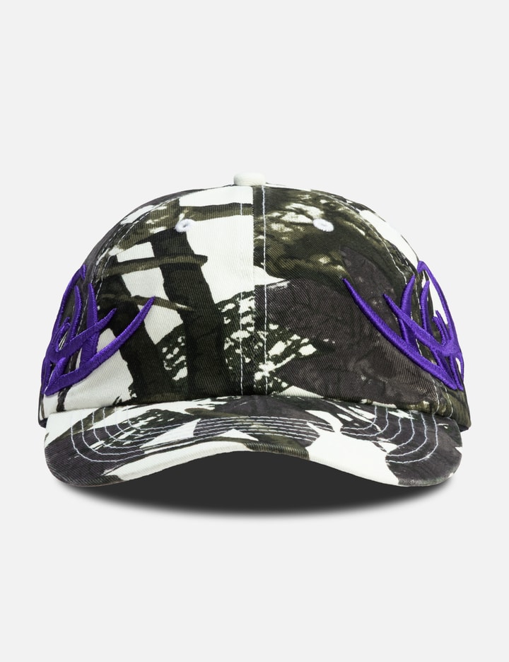 Pleasures Lean Camo Hat - Lightweight cotton cap with all-over camo and ...