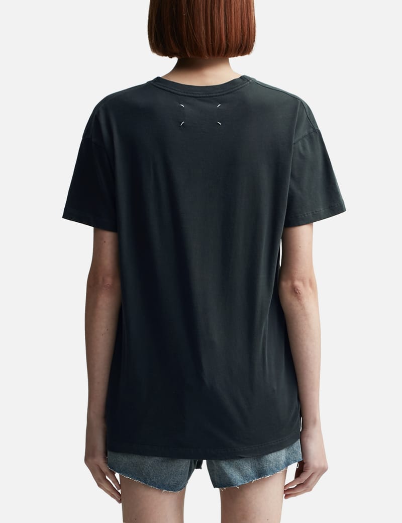 Maison Margiela - Embroidered Logo T-shirt | HBX - Globally Maison Margiela - Embroidered Logo T-shirt | HBX - Globally