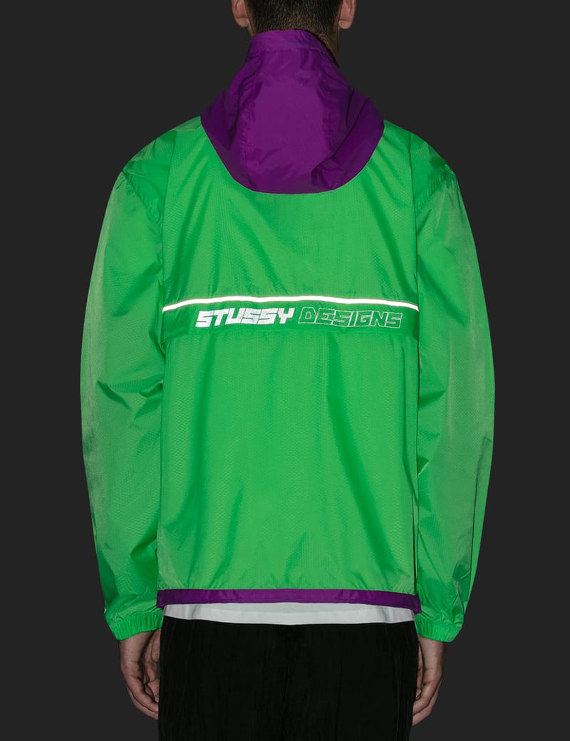 STUSSY HONEYCOMB HOODED JACKET Sサイズ Stüssy - Honeycomb Hooded Jacket | HBX