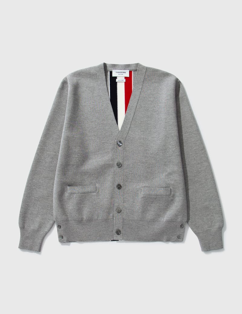 THOM BROWNE ミラノステッチカーディガン Thom Browne 4BARミラノステッチ カーディガン 通販 - FARFETCH