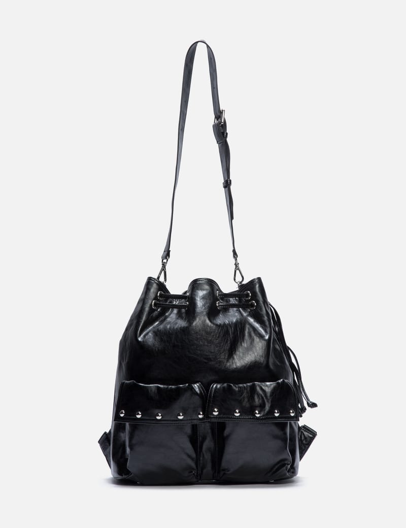 ◆DEINET◆ DEINET 5WAY STUD POCKET MULTI BAG IN BLACK DEINET - 5-Way Stud Pocket Multi Bag | HBX - Globally