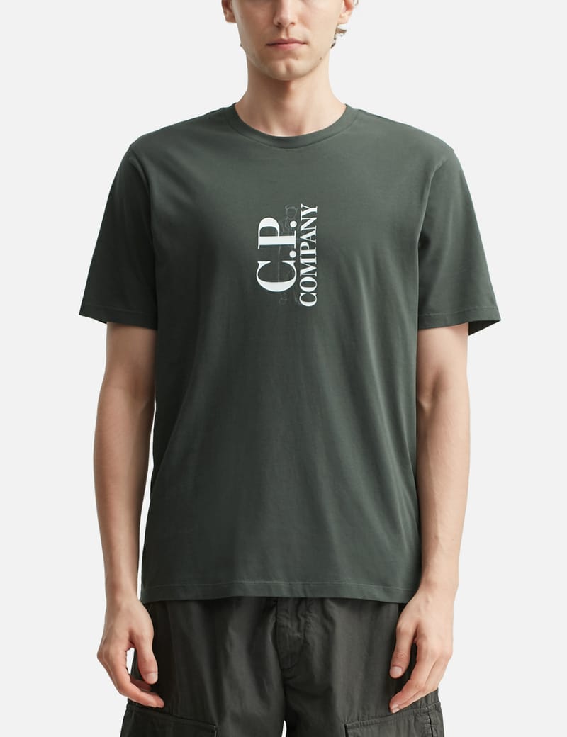 C.P. Company - Heavy Jersey Mixed Short Sleeve Sweatshirt
