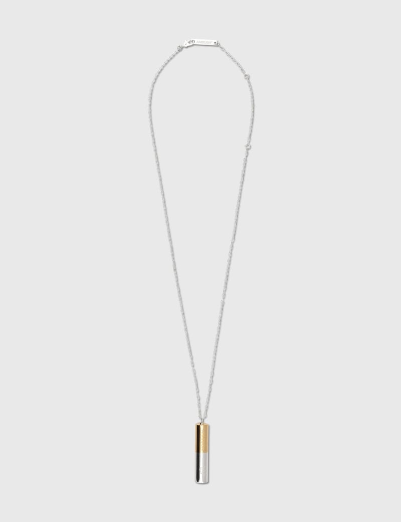 AMBUSH® - Battery Charm Necklace | HBX - Globally Curated