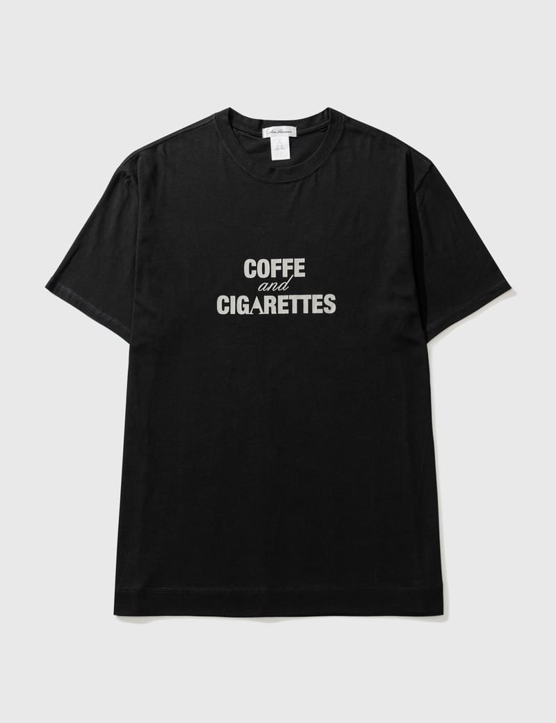 Cigarettes Tシャツ 黒 Alice Lawrance - Coffee And Cigarettes T-Shirt | HBX