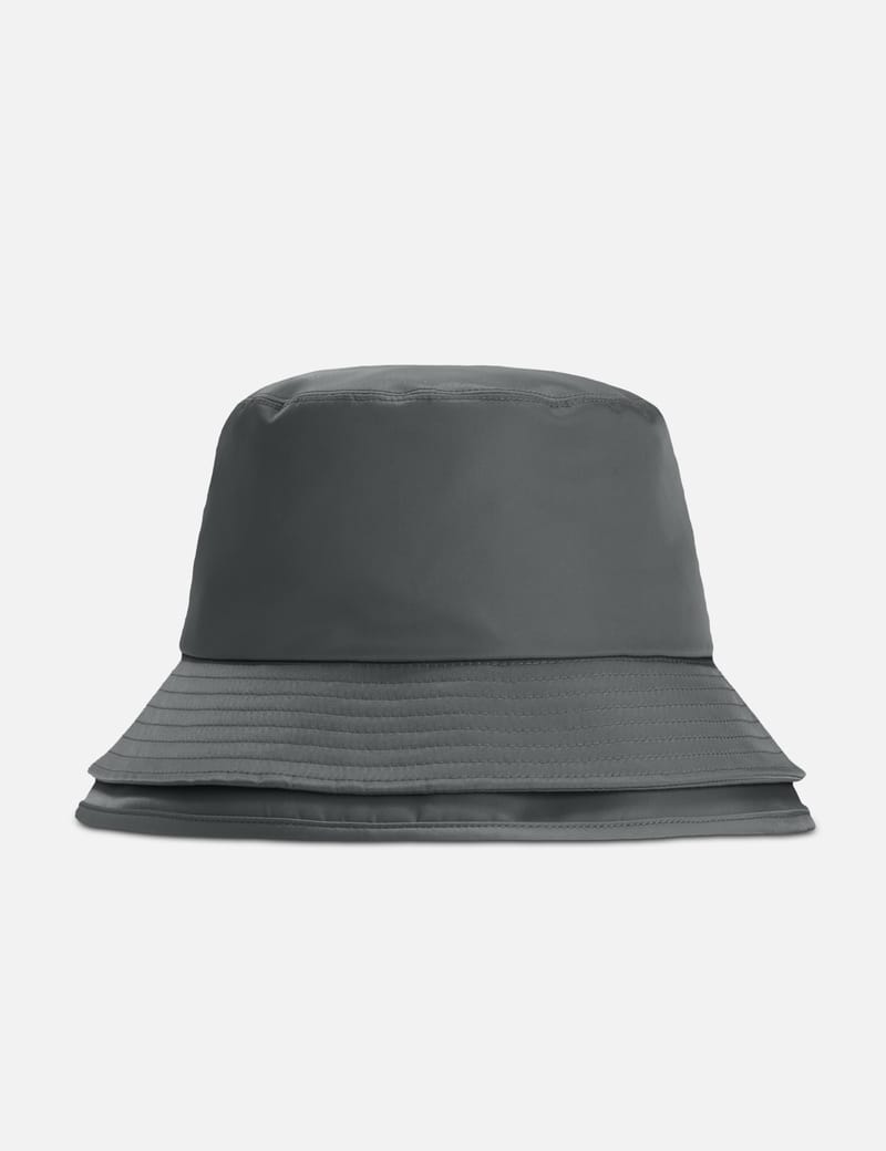 Sacai - Nylon Twill Double Brim Hat | HBX - Globally Curated